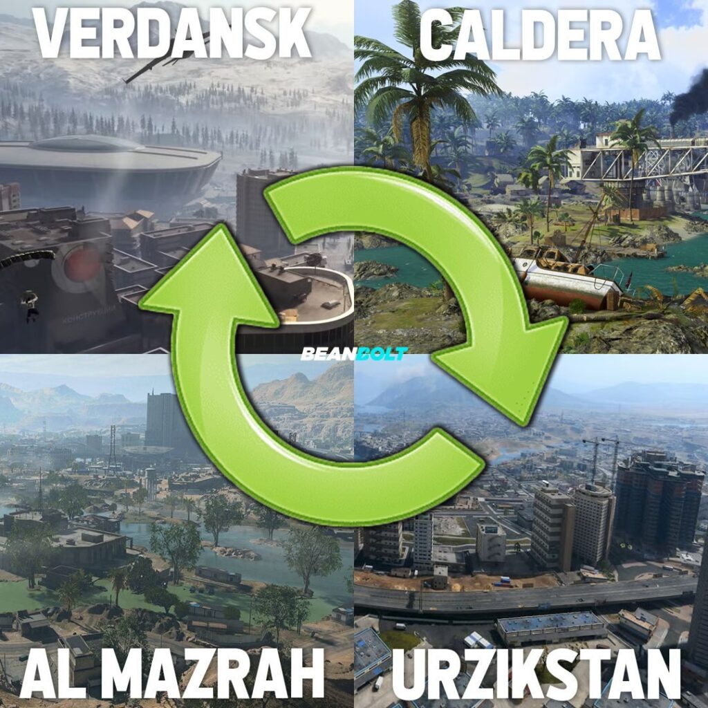 Warzone 2026 map rotation